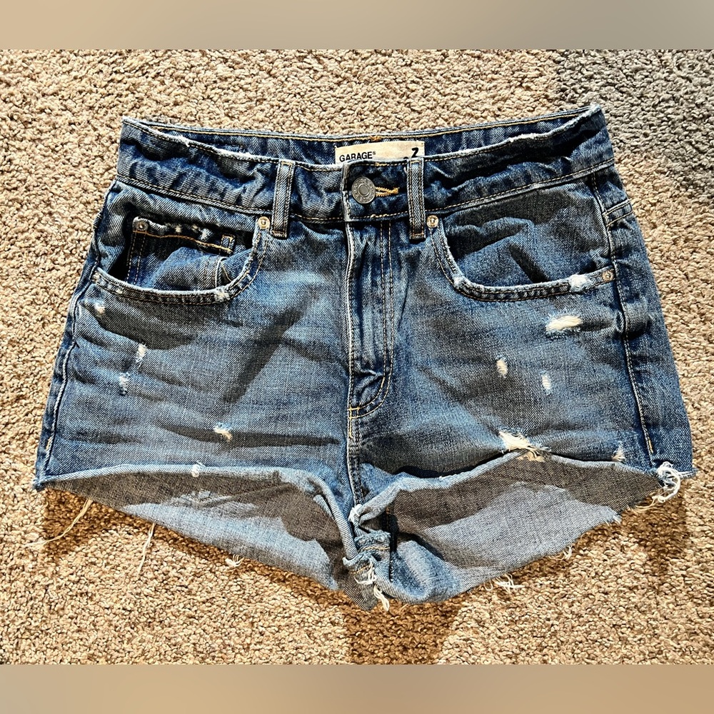 Garage High Waisted Shorts